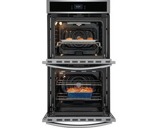 Frigidaire Gallery 27-Inch Double Electric Wall Oven With Total Convection - GCWD2767AF