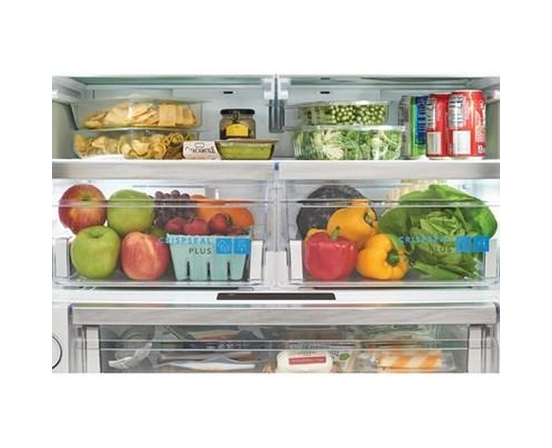 Frigidaire Gallery 36-Inch, 22.6 Cu. Ft. French 3-Door Refrigerator With Dispenser - GRFC2353AF