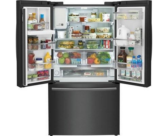 Frigidaire Gallery 36-Inch, 22.6 Cu. Ft. French 3-Door Refrigerator With Dispenser - GRFC2353AD