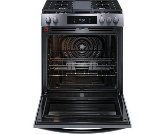 Frigidaire Gallery 30-Inch Gas Range With Convection Technology - GCFG3060BD