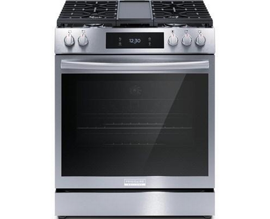 Frigidaire Gallery 30-Inch Gas Range With Convection Technology - GCFG3060BF