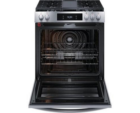 Frigidaire Gallery 30-Inch Gas Range With Convection Technology - GCFG3060BF