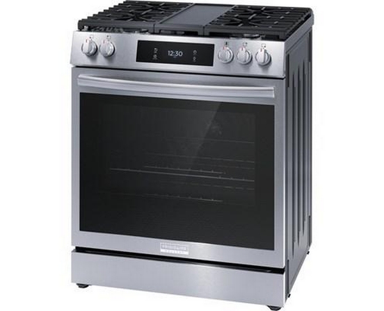 Frigidaire Gallery 30-Inch Gas Range With Convection Technology - GCFG3060BF
