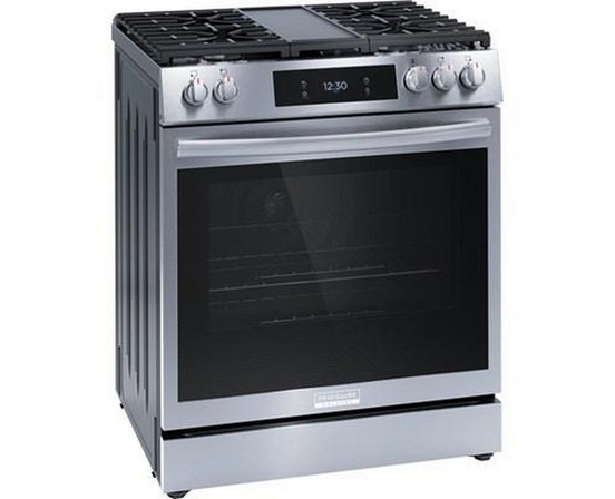 Frigidaire Gallery 30-Inch Gas Range With Convection Technology - GCFG3060BF