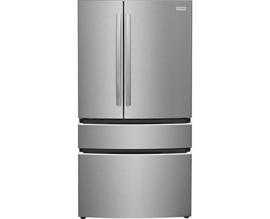 Frigidaire Gallery 36-Inch, 22.1 Cu. Ft. Counter-Depth French 4-Door Refrigerator With Interior Ice Maker - GRMG2272CF