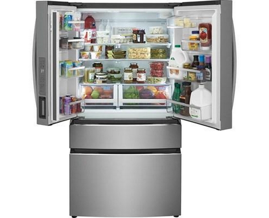 Frigidaire Gallery 36-Inch, 22.1 Cu. Ft. Counter-Depth French 4-Door Refrigerator With Interior Ice Maker - GRMG2272CF