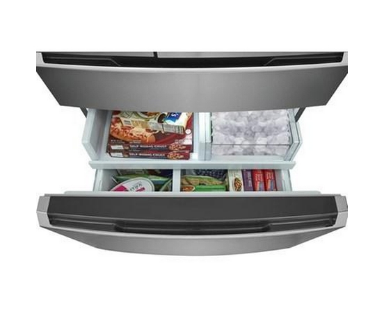 Frigidaire Gallery 36-Inch, 22.1 Cu. Ft. Counter-Depth French 4-Door Refrigerator With Interior Ice Maker - GRMG2272CF