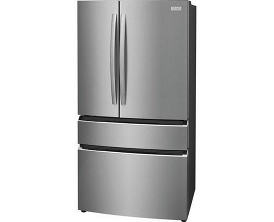 Frigidaire Gallery 36-Inch, 22.1 Cu. Ft. Counter-Depth French 4-Door Refrigerator With Interior Ice Maker - GRMG2272CF