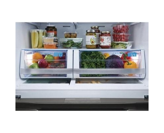 Frigidaire Gallery 36-Inch, 26.3 Cu. Ft. French 4-Door Refrigerator With External Water And Ice Dispenser - GRMS2773AF