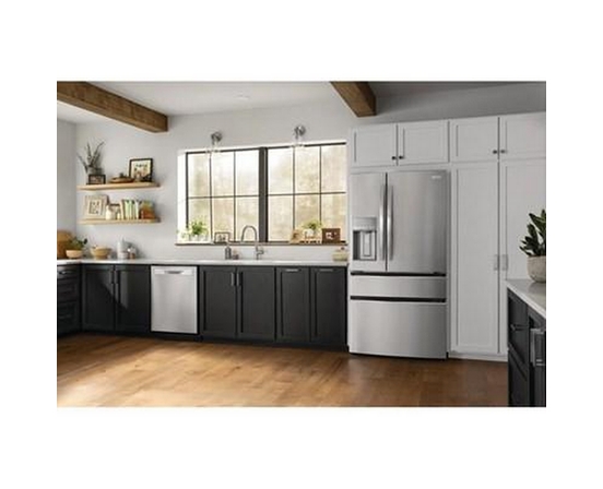 Frigidaire Gallery 36-Inch, 26.3 Cu. Ft. French 4-Door Refrigerator With External Water And Ice Dispenser - GRMS2773AF
