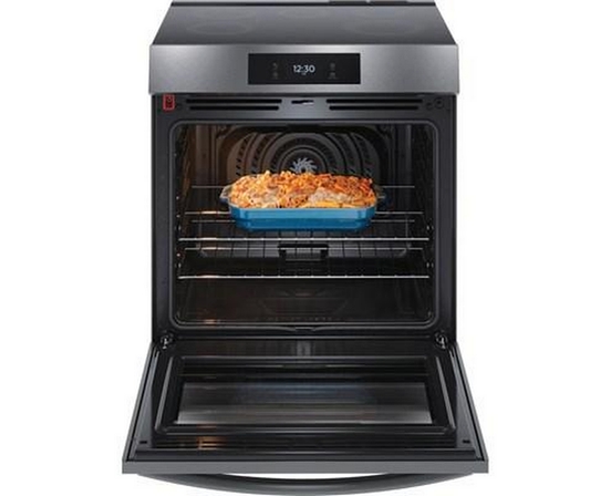Frigidaire Gallery 30-Inch Front Control Induction Range With Total Convection - GCFI306CBD