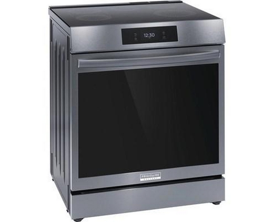 Frigidaire Gallery 30-Inch Front Control Induction Range With Total Convection - GCFI306CBD