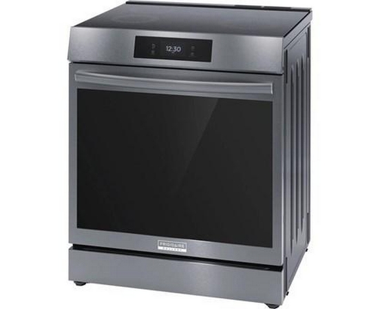 Frigidaire Gallery 30-Inch Front Control Induction Range With Total Convection - GCFI306CBD