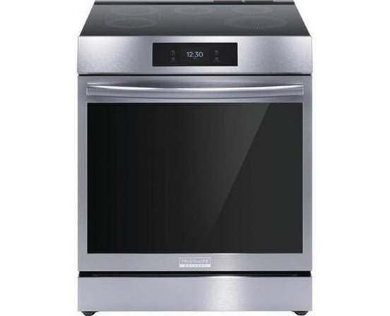 Frigidaire Gallery 30-Inch Front Control Induction Range With Total Convection - GCFI306CBF