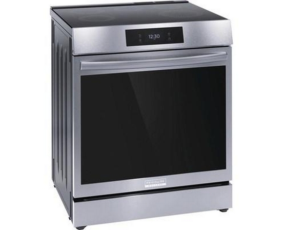 Frigidaire Gallery 30-Inch Front Control Induction Range With Total Convection - GCFI306CBF