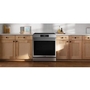 Frigidaire Gallery 30-Inch Front Control Induction Range With Total Convection - GCFI306CBF
