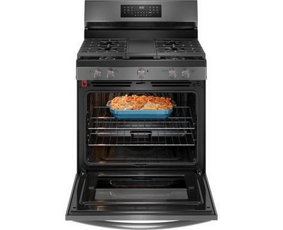 Frigidaire Gallery 30-Inch Freestanding Gas Range With Air Fry Technology - GCRG3060BD
