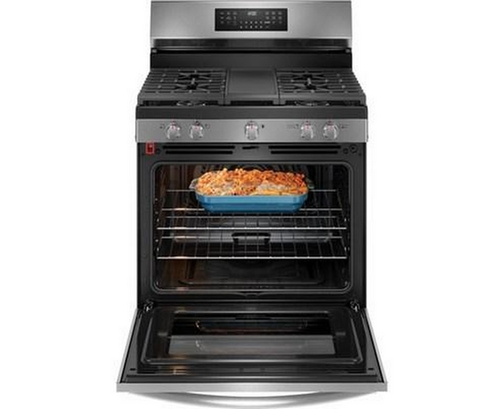 Frigidaire Gallery 30-Inch Freestanding Gas Range With Air Fry Technology - GCRG3060BF