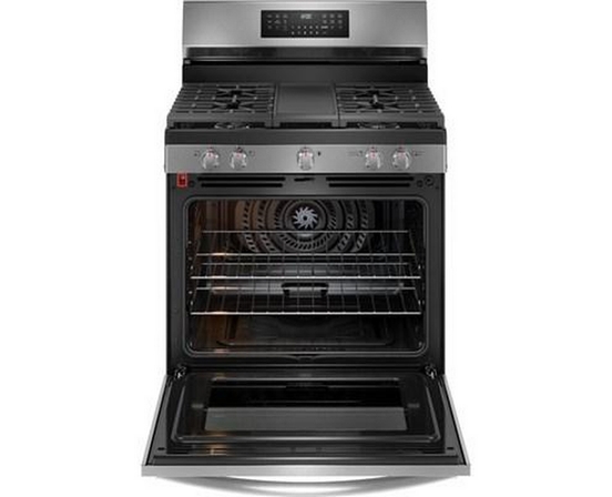 Frigidaire Gallery 30-Inch Freestanding Gas Range With Air Fry Technology - GCRG3060BF