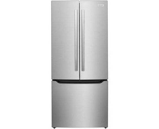 Frigidaire Gallery 30-Inch, 20.0 Cu. Ft. French 3-Door Refrigerator - GRFN2023AF