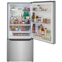Frigidaire Gallery 30-Inch, 20.3 Freestanding Bottom Freezer Refrigerator With Water Dispenser And Ice Maker - GRBN2012AF