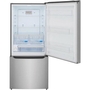 Frigidaire Gallery 30-Inch, 20.3 Freestanding Bottom Freezer Refrigerator With Water Dispenser And Ice Maker - GRBN2012AF