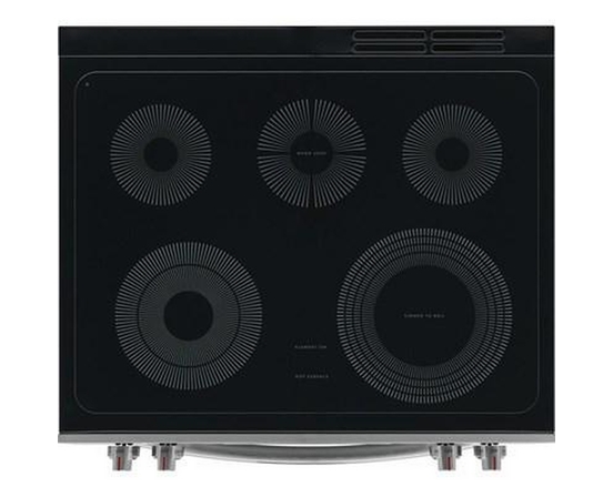 Frigidaire Gallery 30-Inch Freestanding Electric Range With Total Convection - GCFE305CBF