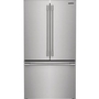 Frigidaire Professional 36-Inch, 23.3 Cu. Ft. Counter-Depth French 3-Door Refrigerator With Digital Display - PRFG2383AF