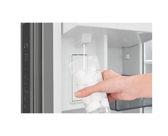 Frigidaire Professional 36-Inch, 23.3 Cu. Ft. Counter-Depth French 3-Door Refrigerator With Digital Display - PRFG2383AF