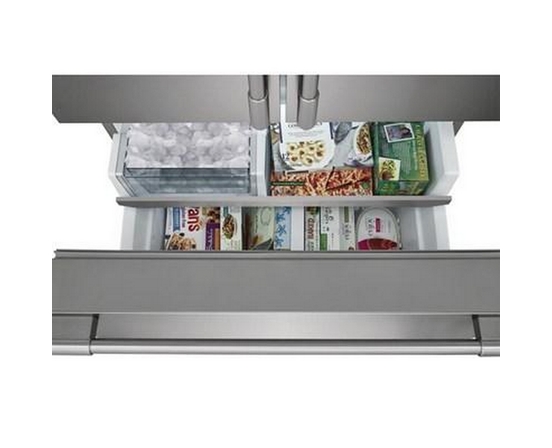 Frigidaire Professional 36-Inch, 23.3 Cu. Ft. Counter-Depth French 3-Door Refrigerator With Digital Display - PRFG2383AF