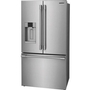 Frigidaire Professional 36-Inch, 22.6 Cu.Ft. Counter-Depth French 3-Door Refrigerator With Water And Ice Dispensing System - PRFC2383AF