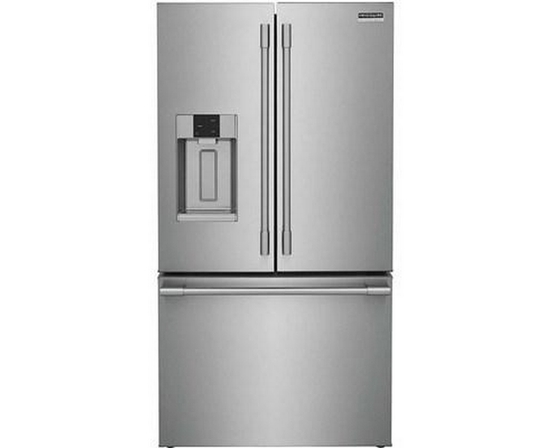 Frigidaire Professional 36-Inch, 27.8 Cu.Ft. 3-Door Refrigerator With Water And Ice Dispensing System - PRFS2883AF