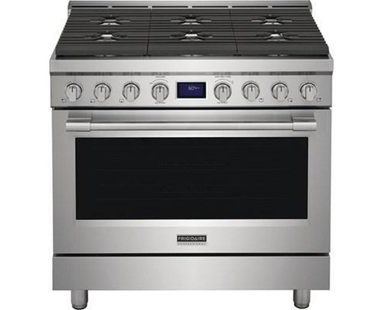 Frigidaire Professional 36-Inch Freestanding Gas Range With True Convection Technology - PCFG3670AF