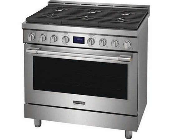 Frigidaire Professional 36-Inch Freestanding Gas Range With True Convection Technology - PCFG3670AF