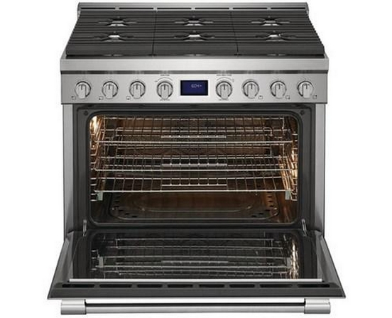 Frigidaire Professional 36-Inch Freestanding Gas Range With True Convection Technology - PCFG3670AF