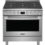 Frigidaire Professional 36-Inch Freestanding Dual-Fuel Range With Convection Technology - PCFD3670AF