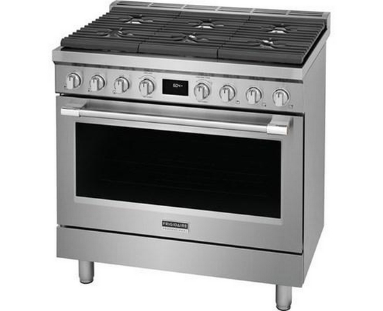 Frigidaire Professional 36-Inch Freestanding Dual-Fuel Range With Convection Technology - PCFD3670AF