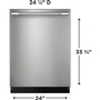 Frigidaire Professional Built-In Dishwasher - PDSH4816BF