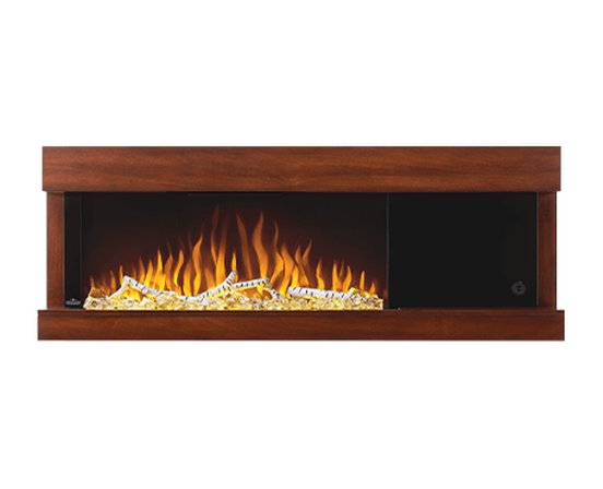 Wall-mounted electric fireplace Stylus