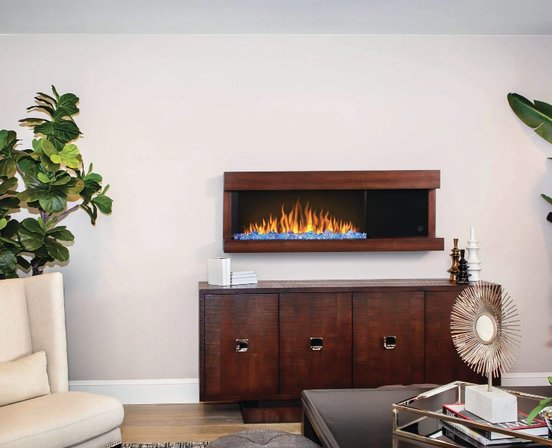 Wall-mounted electric fireplace Stylus