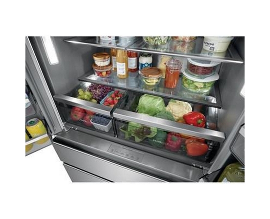 Electrolux 36-Inch, 21.8 Cu.Ft. Counter-Depth French 4-Door Refrigerator With Tempadapt™ Drawer - ERMC2295AS