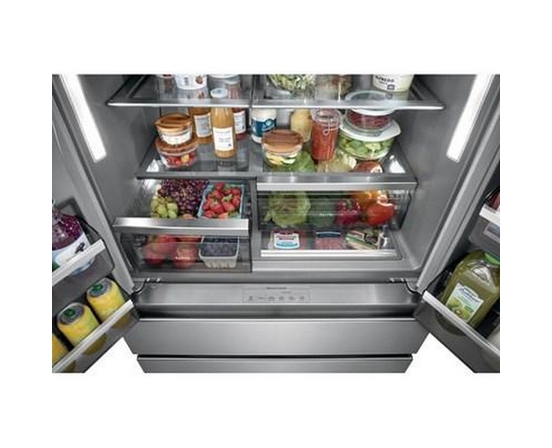 Electrolux 36-Inch, 21.8 Cu.Ft. Counter-Depth French 4-Door Refrigerator With Tempadapt™ Drawer - ERMC2295AS