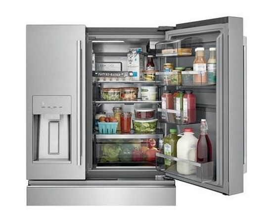 Electrolux 36-Inch, 21.8 Cu.Ft. Counter-Depth French 4-Door Refrigerator With Tempadapt™ Drawer - ERMC2295AS