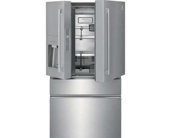 Electrolux 36-Inch, 21.8 Cu.Ft. Counter-Depth French 4-Door Refrigerator With Tempadapt™ Drawer - ERMC2295AS