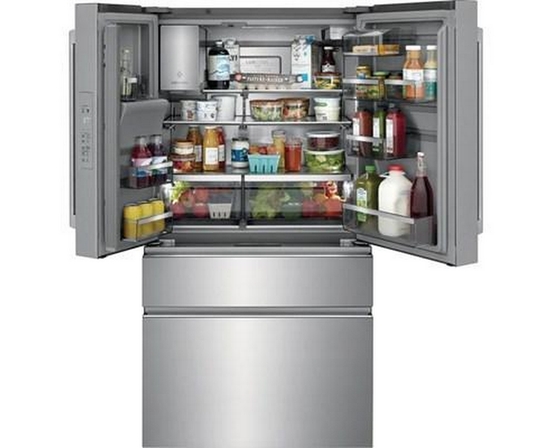 Electrolux 36-Inch, 21.8 Cu.Ft. Counter-Depth French 4-Door Refrigerator With Tempadapt™ Drawer - ERMC2295AS