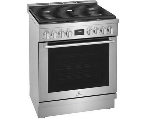 Electrolux 30-Inch Dual-Fuel Freestanding Range - ECFD3068AS