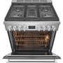 Electrolux 30-Inch Dual-Fuel Freestanding Range - ECFD3068AS