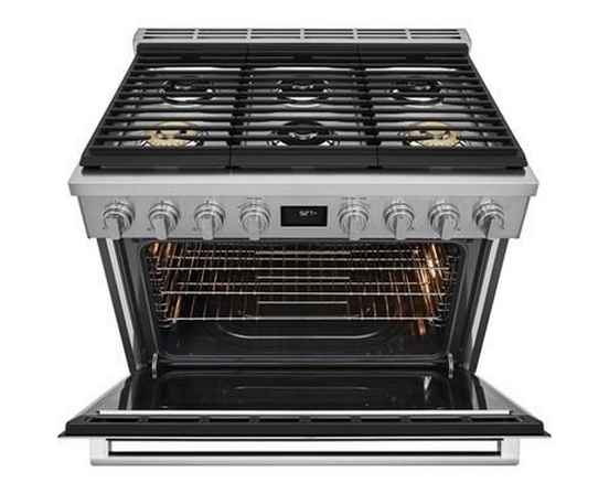 Electrolux 36-Inch Dual-Fuel Freestanding Range - ECFD3668AS