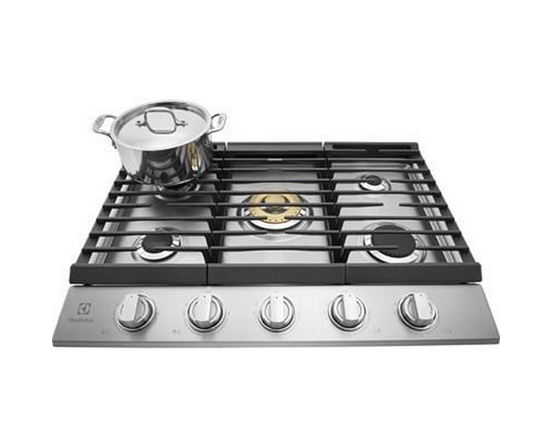 Electrolux 30-Inch Built-In Gas Cooktop - ECCG3068AS
