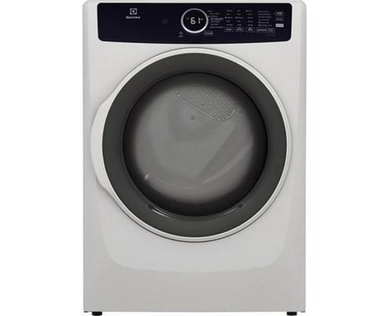 Electrolux 8.0 Cu.Ft. Electric Dryer With 7 Dry Programs - ELFE743CAW